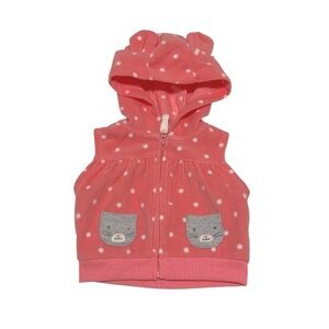 044 Carter’s Fleece Zip-up Vest